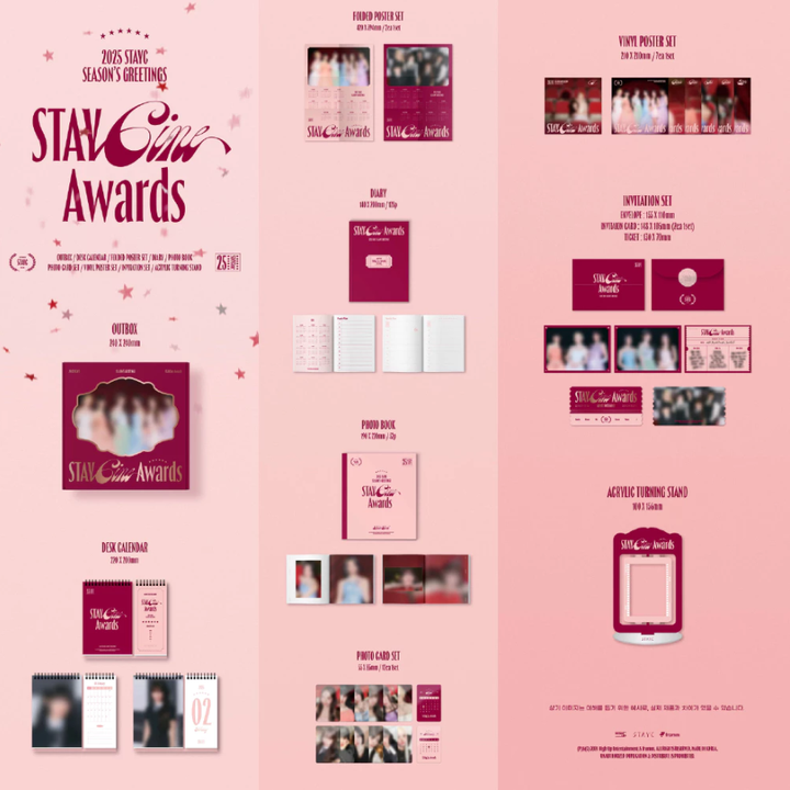 STAYC - 2025 Season’s Greetings 年曆（官方周邊） 內頁 1