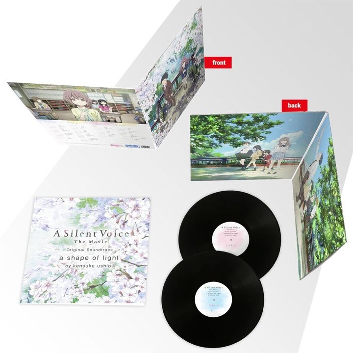 聲之形 A Silent Voice 原聲帶（黑膠唱片 2LP） 內頁 1