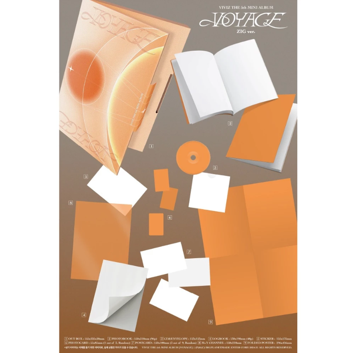 VIVIZ - 迷你五輯: Voyage（Photobook 版｜CD） 內頁 1