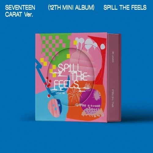 SEVENTEEN - 迷你十二輯: Spill The Feels（Carat 克拉版｜可選成員｜CD） 封面