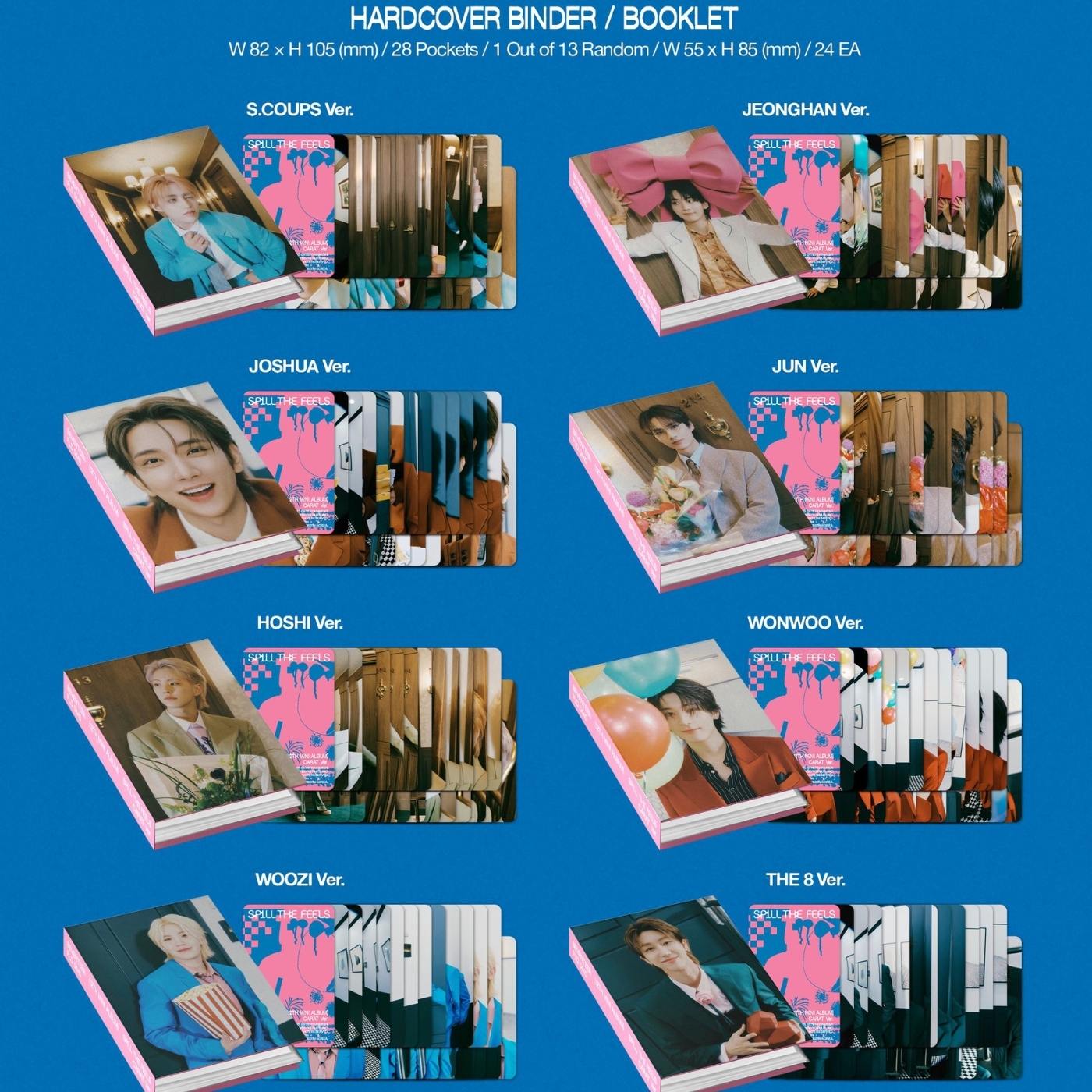SEVENTEEN SPILL THE FEELS 24枚 新品未開封 SEVENTEEN SPILL THE FEELS 24枚 新品未開封