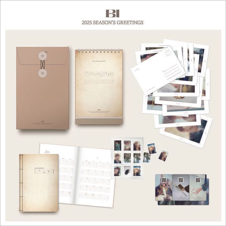 金韓彬 B.I - 2025 Season's Greetings（年曆｜官方周邊） 封面
