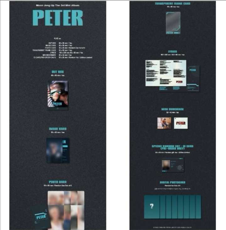 文鐘業 MOON JONG UP (B.A.P) - 迷你三輯: Peter（PLVE｜數位專輯 ） 內頁 1