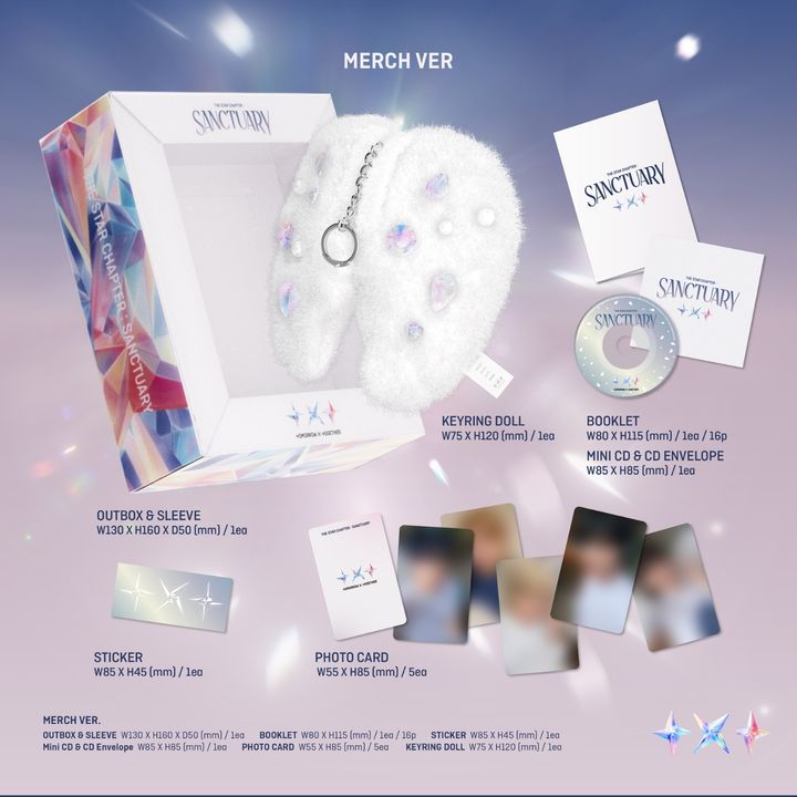 TXT - 迷你七輯: The Star Chapter: Sanctuary（Merch 版｜CD） 內頁 1