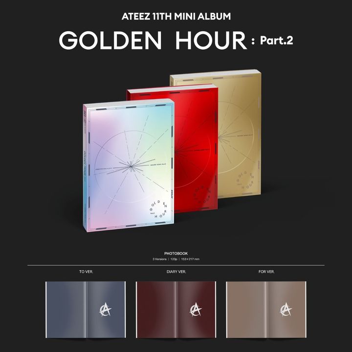 ATEEZ - 迷你十一輯: Golden Hour : Part.2（Photobook 版｜CD） 內頁 1