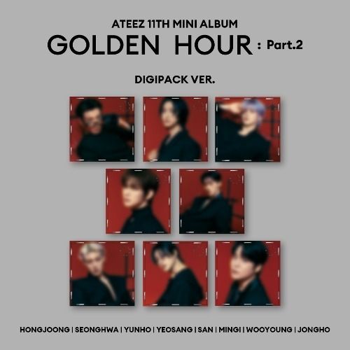 ATEEZ - 迷你十一輯: Golden Hour : Part.2（Digipack 版｜CD） 封面