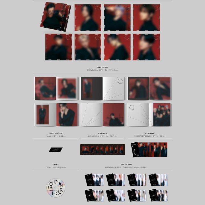 ATEEZ - 迷你十一輯: Golden Hour : Part.2（Digipack 版｜CD） 內頁 1