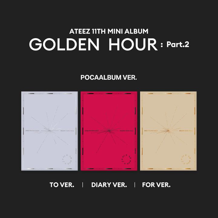 ATEEZ - 迷你十一輯: Golden Hour : Part.2（Poca 版｜數位專輯） 封面