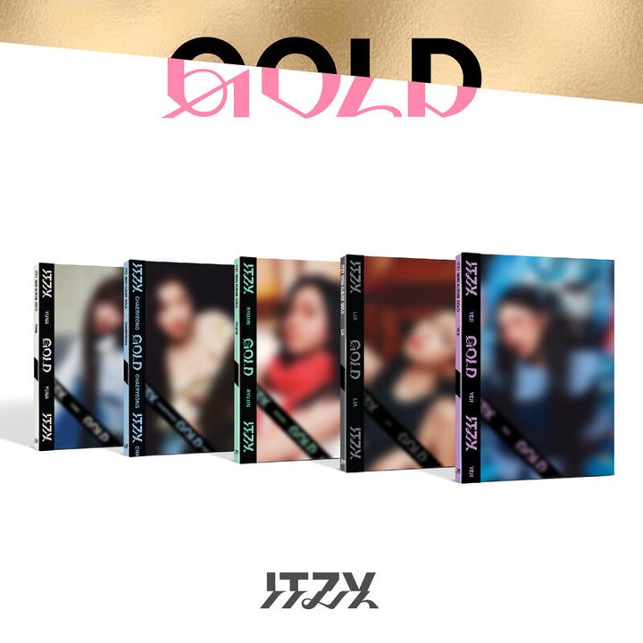ITZY - 迷你專輯: Gold（Digipack 版｜CD） 封面