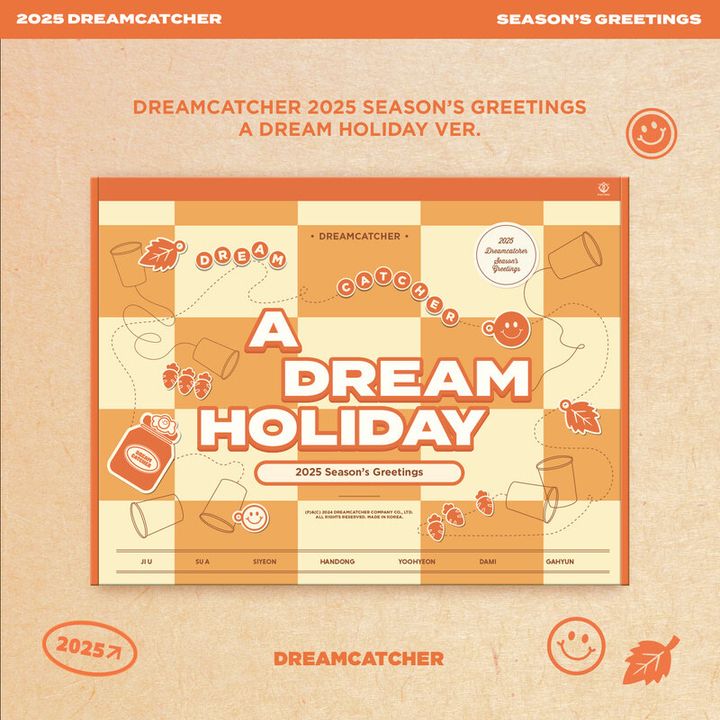 捕夢網 DREAMCATCHER - 2025 Season's Greetings（Holiday 版｜年曆｜官方周邊） 封面
