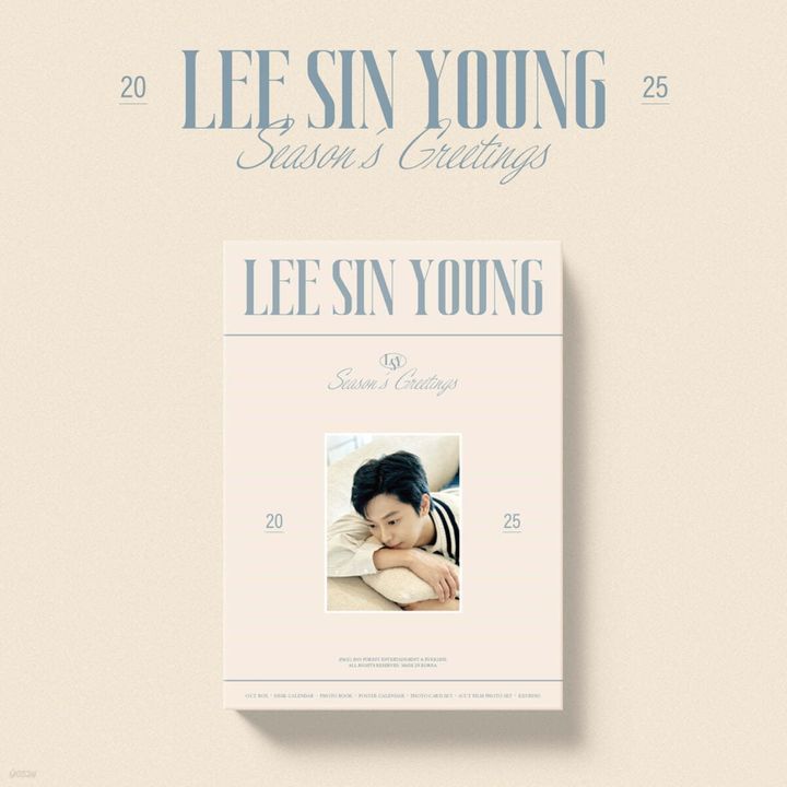 李新英 LEE SIN YOUNG - 2025 Season's Greetings（年曆｜官方周邊） 封面