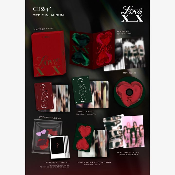 CLASS:y - 迷你三輯: Love XX（CD） 內頁 1