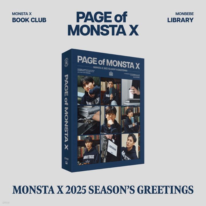MONSTA X - 2025 Season's Greetings（年曆｜官方周邊） 封面