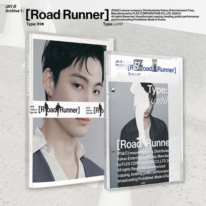 JAY B (GOT7)- 正規一輯: Archive 1: [Road Runner]（CD） 封面