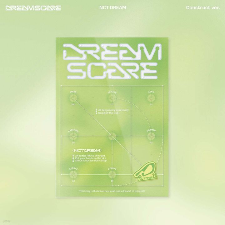 NCT DREAM - 正規四輯: Dreamscape（Construct 版｜CD） 封面