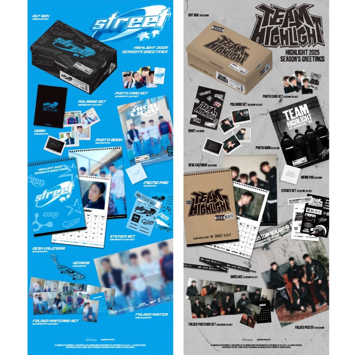 HIGHLIGHT - 2025 Season's Greetings（年曆｜官方周邊） 內頁 1