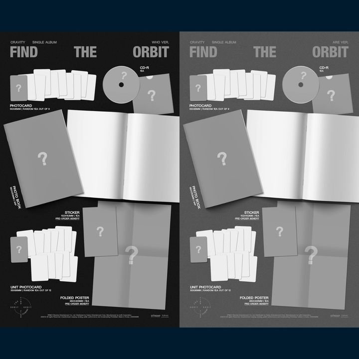 CRAVITY - 單曲專輯: Find The Orbit（CD｜數位專輯） 內頁 1