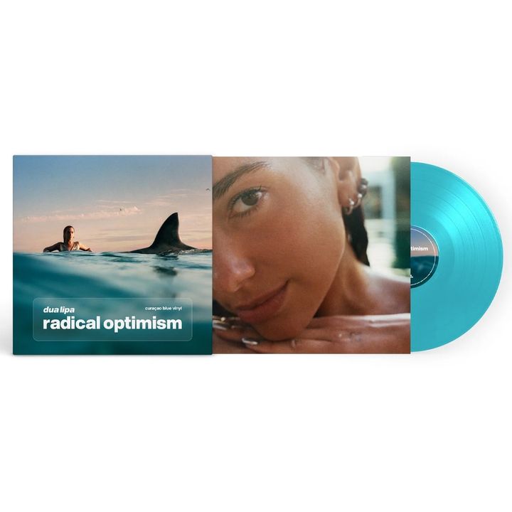 Dua Lipa - Radical Optimism（藍色彩膠｜黑膠唱片 LP） 封面