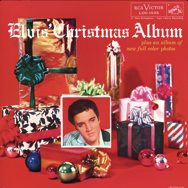 貓王 Elvis Presley - Elvis' Christmas Album（黑膠唱片 LP） 封面