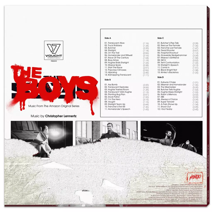 黑袍糾察隊 1 The Boys （亞馬遜神劇｜黑膠唱片 LP） 內頁 1