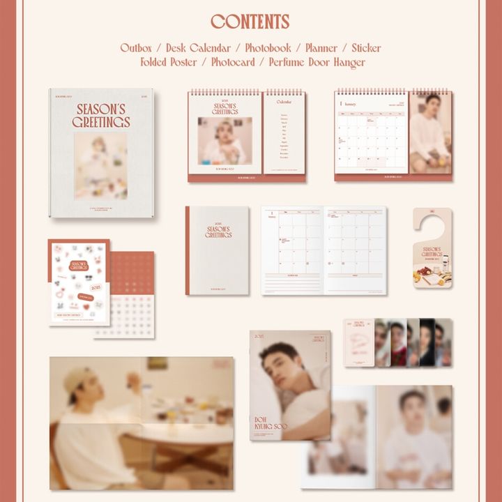 DOH KYUNG SOO D.O (EXO) - 2025 Season's Greetings（年曆｜官方周邊） 內頁 1