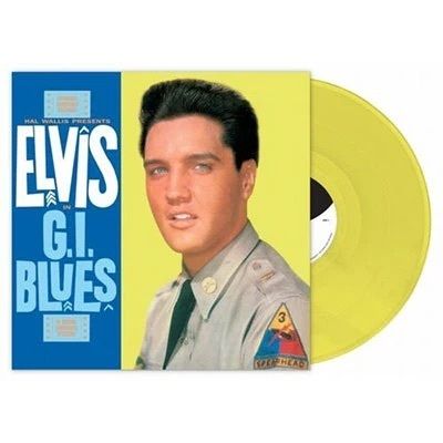 貓王 Elvis Presley - G.I. Blues（黃色彩膠｜黑膠唱片 LP） 封面