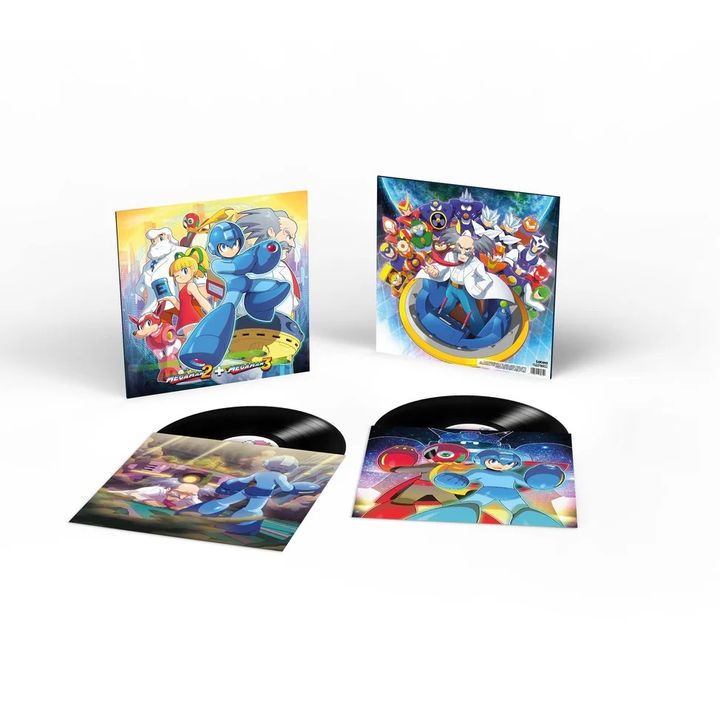 洛克人 Mega Man 2 & 3（黑膠唱片 2LP） 內頁 1