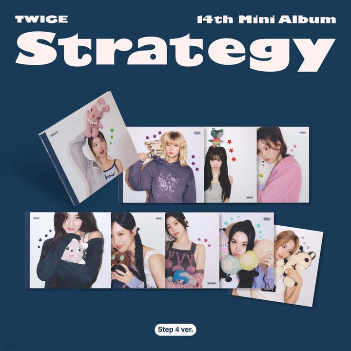 TWICE - 迷你十四輯: Strategy（Step 4 版｜CD） 封面