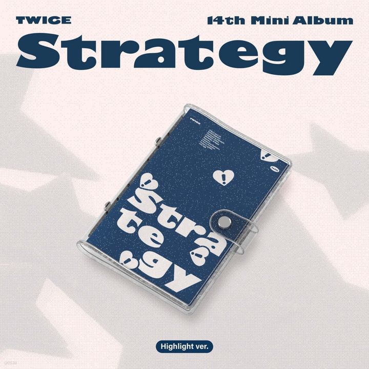 TWICE - 迷你十四輯: Strategy（Highlight 版｜CD） 封面