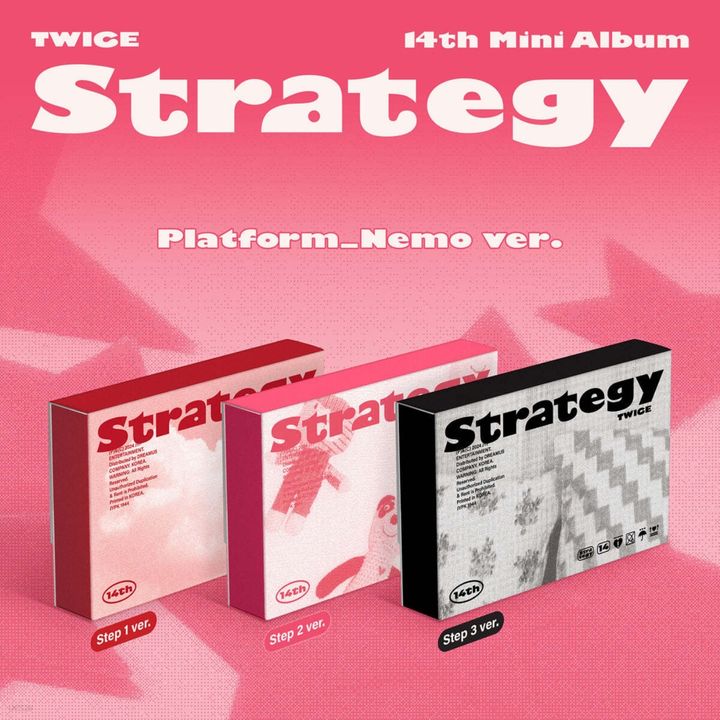 TWICE - 迷你十四輯: Strategy（Platform Nemo 版｜數位專輯） 封面