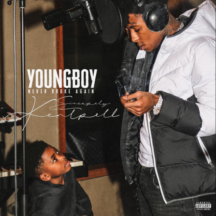 Youngboy Never Broke Again - Sincerely, Kentrell（CD｜黑膠唱片 2LP） 封面