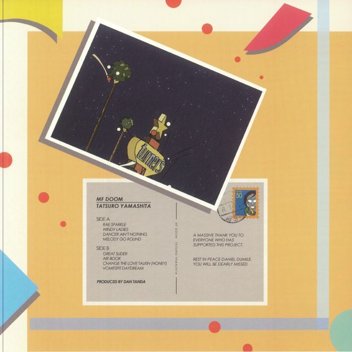 Tanda - MF DOOM X Tatsuro Yamashita 山下達郎（黑膠唱片LP） – CM Music