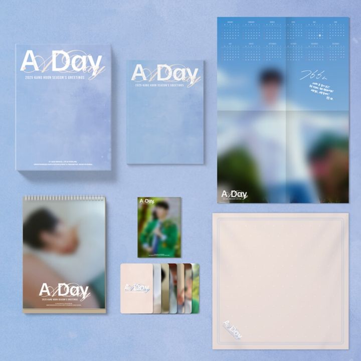 姜勳 KANG HOON - 2025 Season's Greetings（年曆｜官方周邊） 內頁 1
