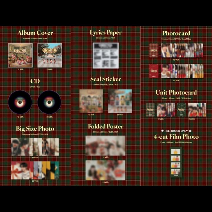 方容國 & 大賢 & 永才 & 鐘業 (B.A.P) - CHRISTMAS SPECIAL ALBUM（CD） 內頁 1