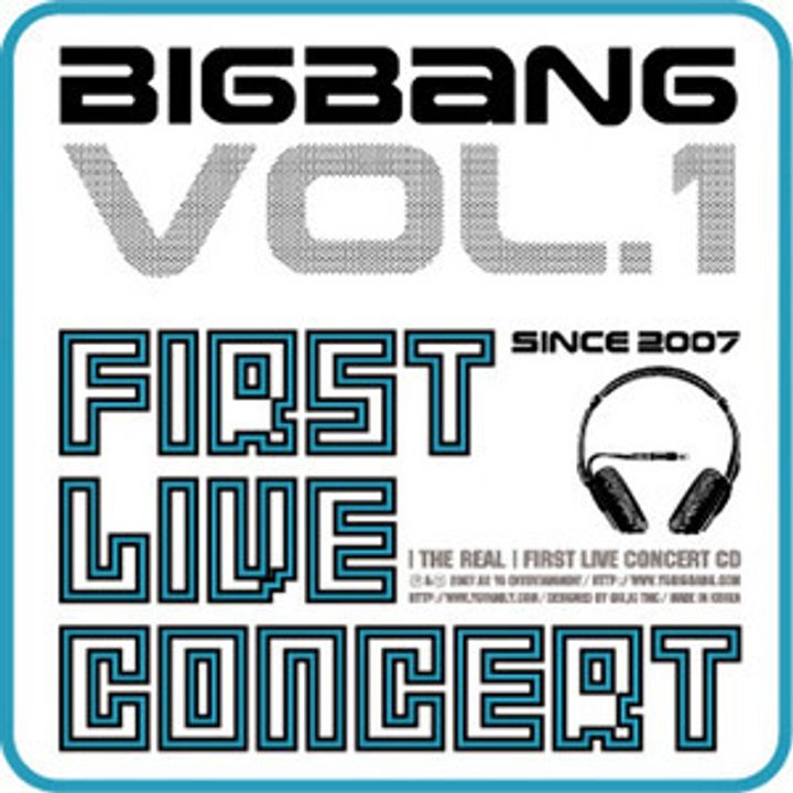 BIGBANG - 2006 1st Concert Live: The Real 演唱會（CD） 封面