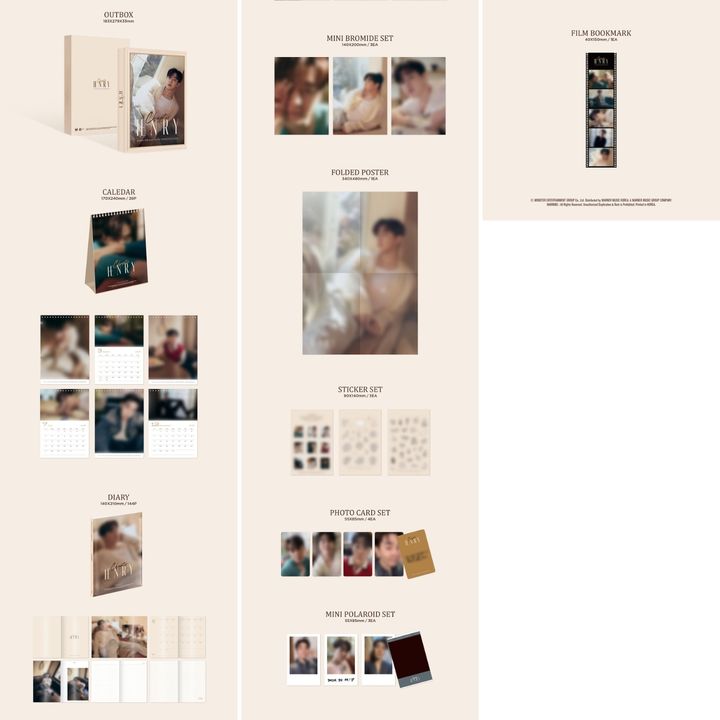 劉憲華 HENRY - 2025 Season's Greetings（年曆｜官方周邊） 內頁 1