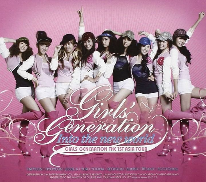 少女時代 Girls' Generation - The 1st Asia Tour: Into the new world（2CD） 封面