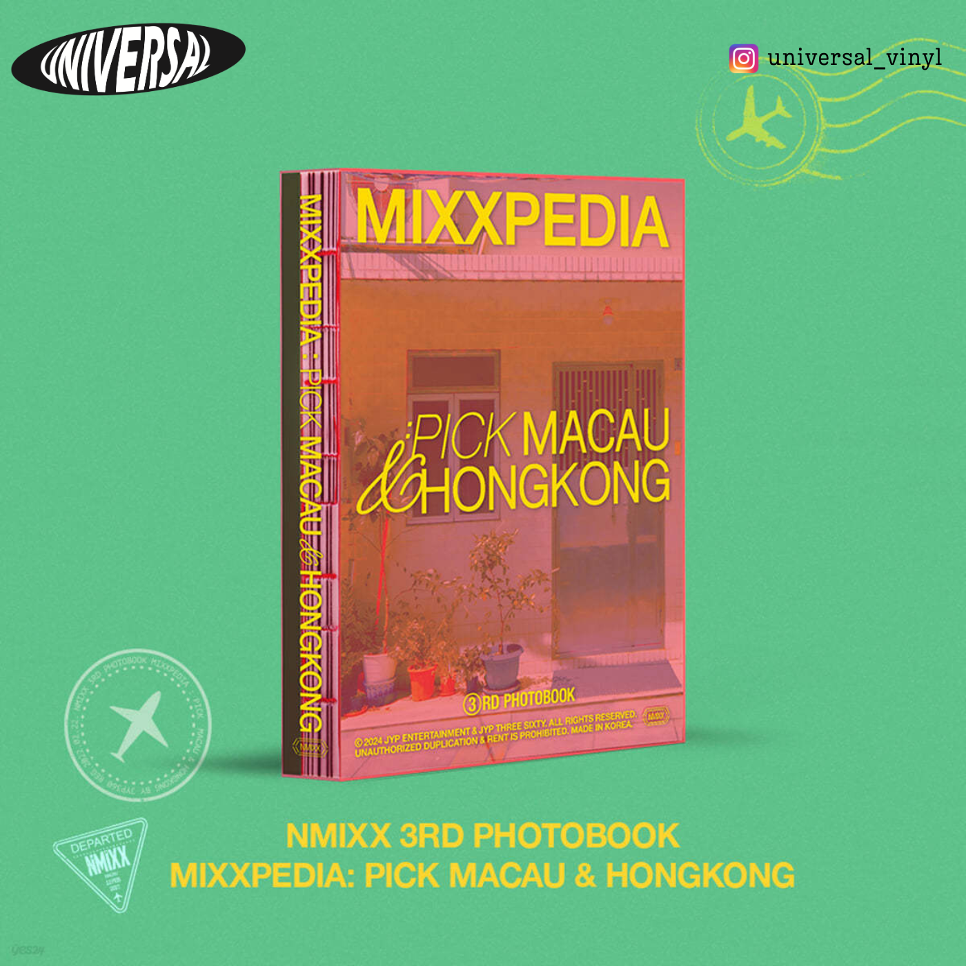 NMIXX - MIXXPIDIA: PICK MACAU & HONGKONG（寫真書｜官方周邊