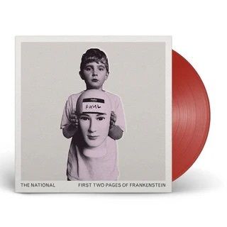 The National - First Two Pages Of Frankenstein（Indie 獨家版｜紅色彩膠｜黑膠唱片 LP） 封面
