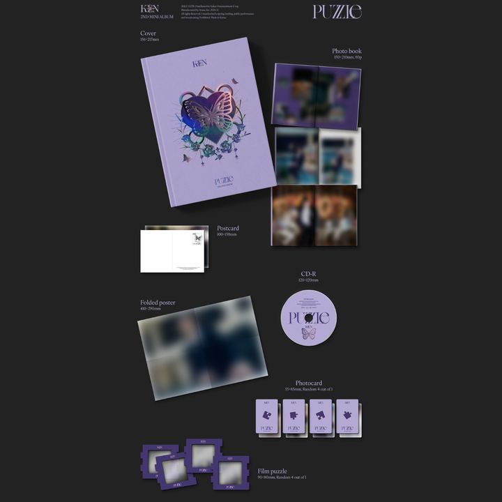 KEN (VIXX) - 迷你二輯: Puzzle（Photobook 版｜CD） 內頁 1