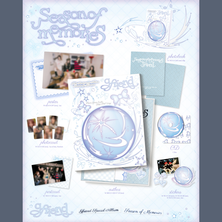 GFRIEND - 特別專輯: Season of Memories（一般版｜CD） 內頁 1