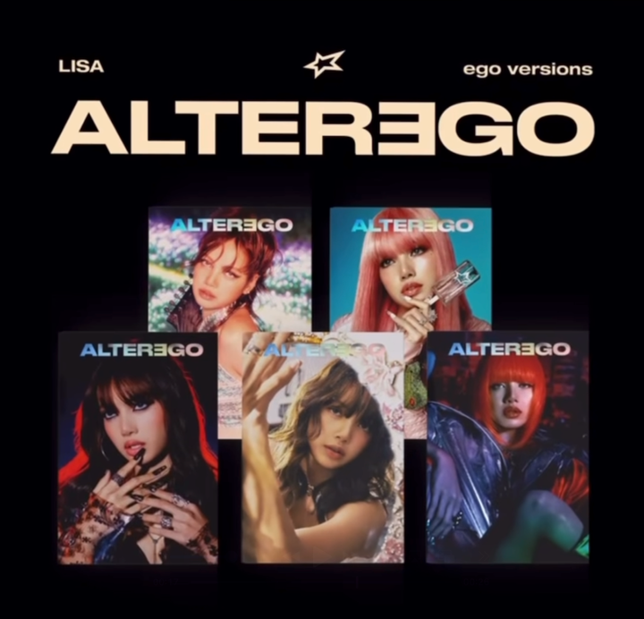 LISA (BLACKPINK) - Alter Ego（Photobook 版｜CD） 封面