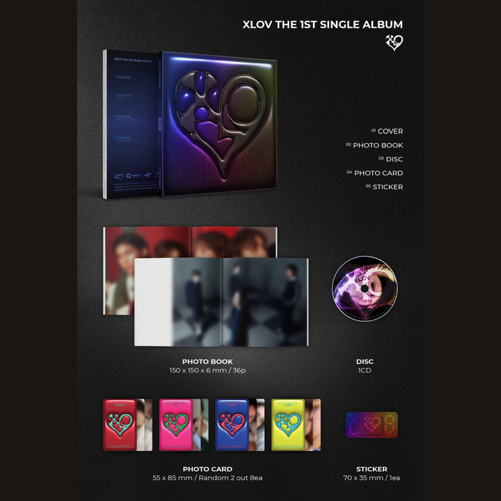 XLOV - 單曲一輯: I'mma Be（Photobook 版｜CD） 內頁 1