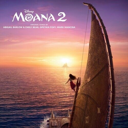 《海洋奇缘 2 Moana 2》原聲帶（黑膠唱片 LP） 封面