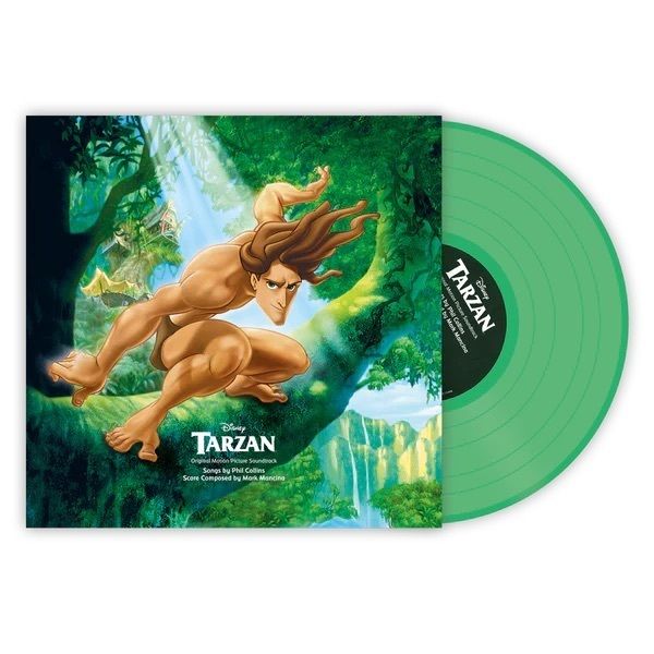 泰山 Tarzan 迪士尼 Disney 原聲帶（限量版｜黑膠唱片 LP） 封面
