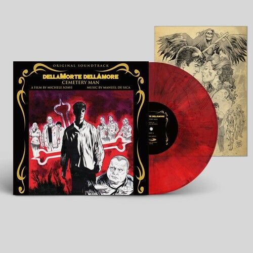 魔誡墳場 Dellamorte Dellamore (Cemetery Man)（限量紅膠｜黑膠唱片 LP） 封面