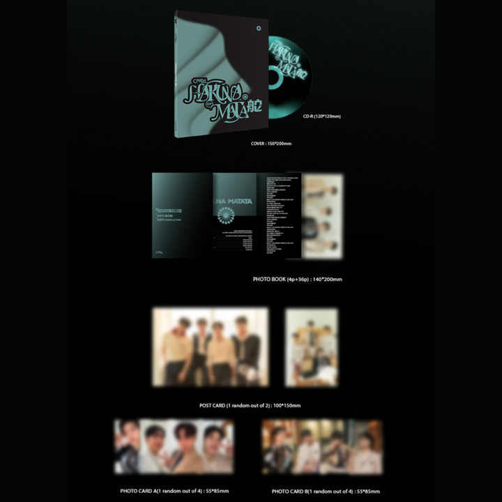 CREZL - HAKUNAMATA:舵（Photobook 版｜CD） 內頁 1