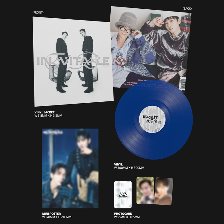 東海 & 銀赫 D&E (Super Junior) - 迷你六輯: Inevitable（黑膠唱片 LP） 內頁 1