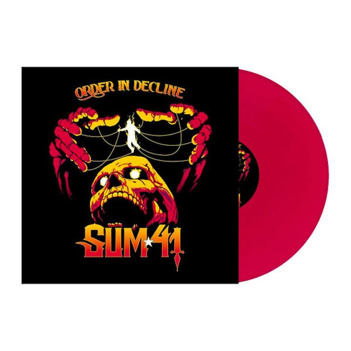 Sum 41 - Order In Decline（紅色彩膠｜黑膠唱片 LP） 封面