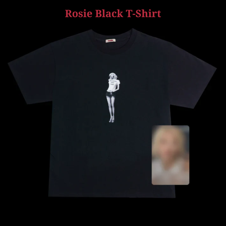 ROSÉ (BLACKPINK) - Rosie MD（T-Shirt 衣服、襪子套組｜官方周邊） 內頁 1